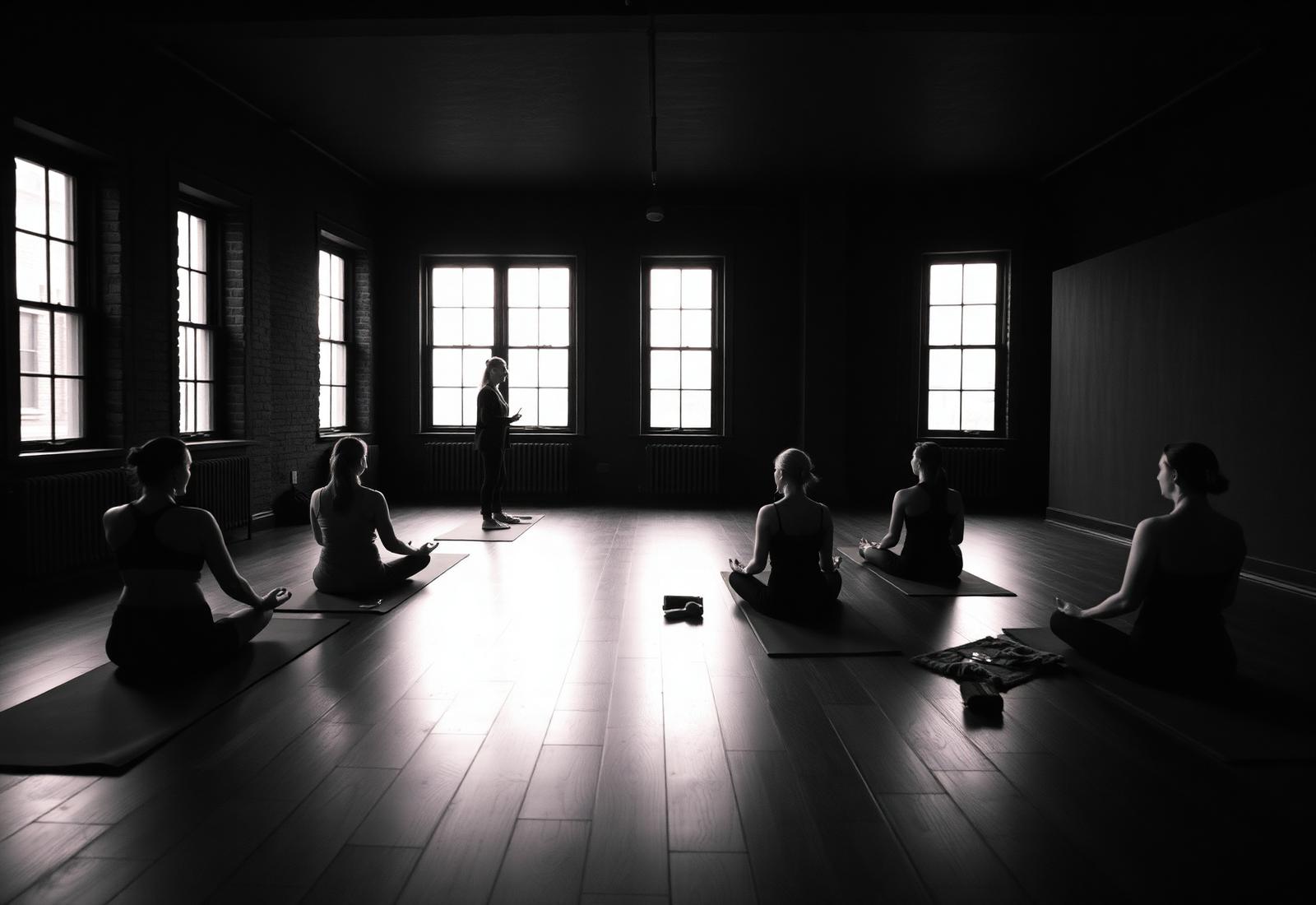 A class in session inside The Style Den Labs
